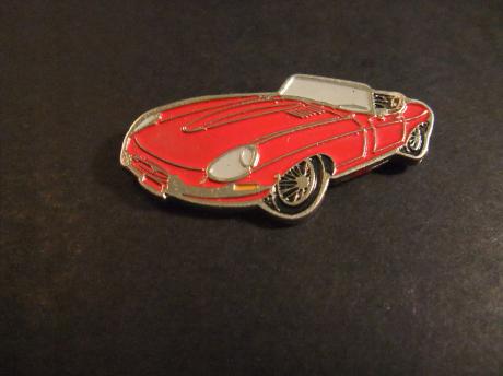 Jaguar E-type series 1 rood 1961